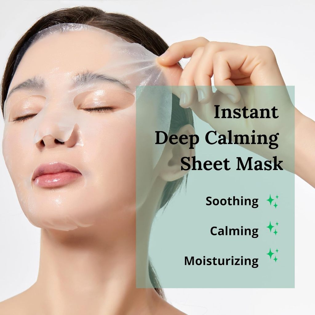 Back At One Deeply Calming Tea Tree With Lemon Green Tea Mask deeply hydrates and soothes