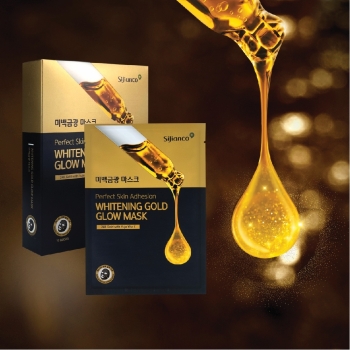 [Sijianco] Perfect Skin Adhesion Whitening Gold Glow Mask